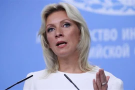 Phát ngôn viên Bộ Ngoại giao Nga Maria Zakharova. (Ảnh: TASS/TTXVN)