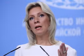 Phát ngôn viên Bộ Ngoại giao Nga Maria Zakharova. (Ảnh: TASS/TTXVN)
