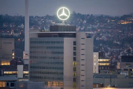 Trụ sở Tập đoàn ô tô Daimler ở Stuttgart, miền tây nam Đức. (Nguồn: AFP/ TTXVN)