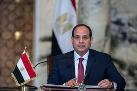 Tổng thống Ai Cập Abdel Fattah el-Sisi. (Nguồn: AFP/TTXVN)