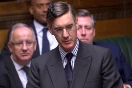 Nghị sỹ đảng Bảo thủ Anh Jacob Rees Mogg. (Ảnh: AFP/TTXVN)