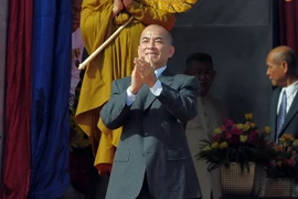 Quốc vương Norodom Sihamoni. (Nguồn: AFP/TTXVN) 