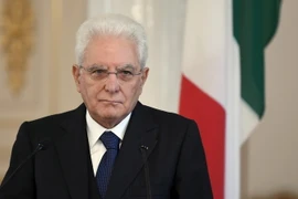 Tổng thống Italy Sergio Mattarella. (Nguồn: AFP/TTXVN)