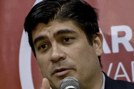  Tổng thống mới của Costa Rica Carlos Alvarado. (Nguồn: AFP/TTXVN)