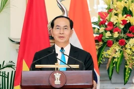 Chủ tịch nước Trần Đại Quang. (Ảnh: Nhan Sáng/TTXVN)