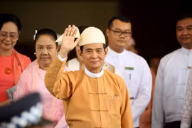 Tân Tổng thống Myanmar U Win Myint. (Nguồn: THX/TTXVN)