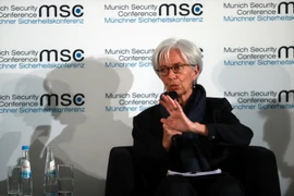 Giám đốc Quỹ Tiền tệ Quốc tế (IMF) Christine Lagarde. (Nguồn: THX/TTXVN) 