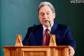 Phó Thủ tướng, Bộ trưởng Ngoại giao New Zealand Winston Peters. (Nguồn: THX/TTXVN)