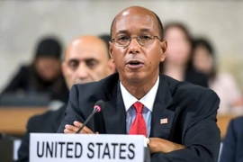Đại sứ Mỹ phụ trách vấn đề giải trừ quân bị tại Liên hợp quốc Robert Wood. (Nguồn: AFP/TTXVN)