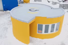 Một công ty 3D của Nga in một ngôi nhà nhỏ trong vòng 24 giờ. Ảnh minh họa. (Nguồn: treehugger.com)