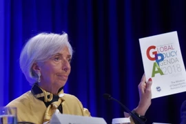 Giám đốc điều hành IMF Christine Lagarde. (Nguồn: THX/TTXVN)