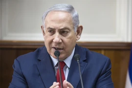 Thủ tướng Israel Benjamin Netanyahu. (Nguồn: AFP/TTXVN)