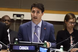 Thủ tướng Canada Justin Trudeau. (Ảnh: AFP/TTXVN)