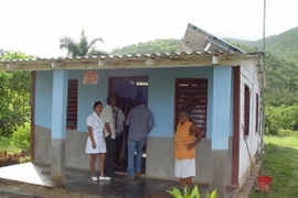 Một phòng khám bệnh thuộc hệ thống "Bác sỹ gia đình" ở vùng núi tỉnh Pinar del Rio, miền Tây Cuba. (Ảnh: Duy Truyền/TTXVN)