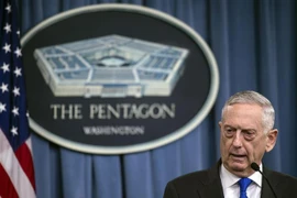 Bộ trưởng Quốc phòng Mỹ James Mattis. (Ảnh: AFP/TTXVN)