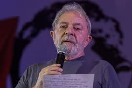 Cựu Tổng thống Lula da Silva. (Nguồn: AFP/TTXVN)