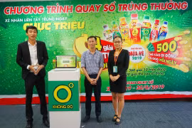 Chương trình bắt đầu quay số từ ngày 3/4 với sự chứng kiến của đại diện khách hàng và Sở Công thương Bình Dương