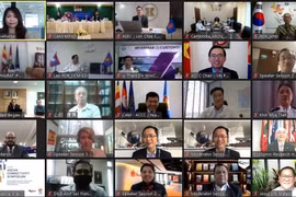 Diễn đàn Kết nối ASEAN lần thứ 11 thu hút hơn 150 đại biểu, bao gồm Đại sứ, Trưởng Phái đoàn các nước ASEAN và các nước đối tác. (Ảnh: TTXVN phát)