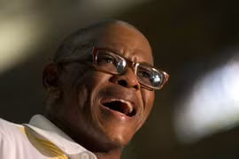 Tổng thư ký Đảng Đại hội dân tộc Phi (ANC) cầm quyền Ace Magashule. (Nguồn: Reuters)