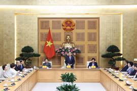 Thủ tướng Nguyễn Xuân Phúc phát biểu. (Ảnh: Thống Nhất/TTXVN)
