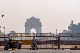 Thủ đô New Delhi, Ấn Độ. (Ảnh: AFP/TTXVN)