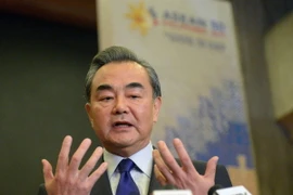 Ngoại trưởng Trung Quốc Vương Nghị. (Nguồn: AFP/TTXVN)