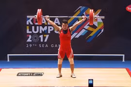 Lực sỹ Phạm Tuấn Anh.