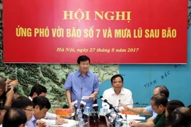 Phó Thủ tướng Trịnh Đình Dũng phát biểu chỉ đạo. (Ảnh: Vũ Sinh/TTXVN)