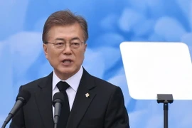 Tổng thống Hàn Quốc Moon Jae-in. (Nguồn: AFP/TTXVN)