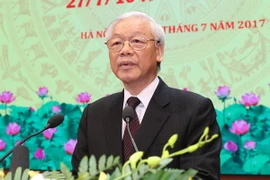 Tổng Bí thư Nguyễn Phú Trọng. (Ảnh: Trí Dũng/TTXVN)