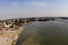 Một đoạn sông Đồng Nai. (Ảnh: Sỹ Tuyên/TTXVN)