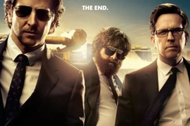 Bộ ba Stu, Phil và Alan sẽ trở lại trong “The Hangover-Part III”. (Nguồn ảnh: Galaxy) 