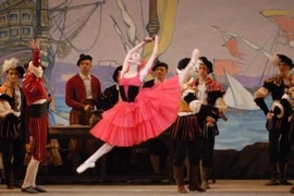 Vở ballet Don Quixote được đoàn ballet Kirov biểu diễn tại nhà hát Mariisnky (St. Petersburg, Nga) năm 2003 (Ảnh tư liệu) 