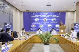 Toàn cảnh buổi họp báo giới thiệu Ngày hội Công nghệ giáo dục Edtech Festival. (Ảnh: NSSC)