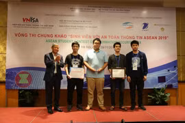 Đội Just ∫du It! đã giành giải Nhất cuộc thi vào năm 2019. (Ảnh: PV/Vietnam+)