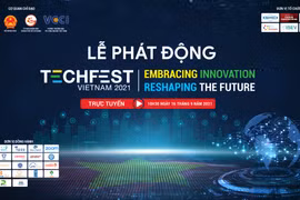TECHFEST Việt Nam được tổ chức phối hợp giữa trực tiếp và trực tuyến. (Ảnh: Ban tổ chức)