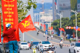 Chỉ còn gần một tuần nữa, Đại hội đại biểu toàn quốc lần thứ XIII của Đảng sẽ chính thức diễn ra. (Ảnh: Minh Sơn/Vietnam+)