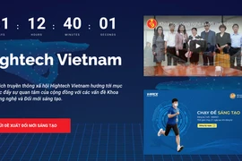 Chiến dịch truyền thông với mục tiêu thúc đẩy sự quan tâm của cộng đồng với các vấn đề khoa học, công nghệ và đổi mới sáng tạo. (Ảnh chụp màn hình)