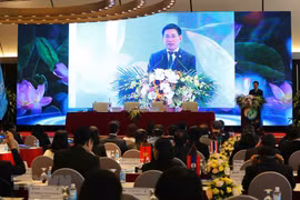 Tổng Kiểm toán Nhà nước Hồ Đức Phớc tin tưởng ASOSAI sẽ phát triển vượt bậc lên một tầm cao mới. (Ảnh: TTXVN)