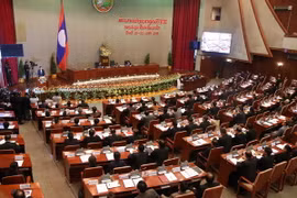 Quang cảnh phiên họp. (Ảnh: Phạm Kiên/Vietnam+)