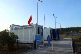 Trạm cấp nước sạch Bạch Long Vĩ. (Ảnh: An Đăng/TTXVN)