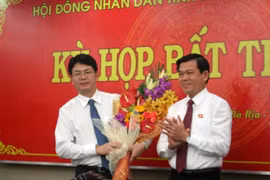 Ông Nguyễn Thanh Tịnh được bầu làm Phó Chủ tịch tỉnh Bà Rịa-Vũng Tàu