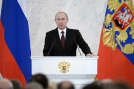 Tổng thống Nga Vladimir Putin đọc Thông điệp liên bang 2014