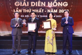 [Photo] Toàn cảnh Lễ trao Giải Diên Hồng lần thứ nhất năm 2023