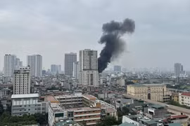 Hà Nội: Hỏa hoạn tại số 28 Vũ Trọng Phụng, quận Thanh Xuân