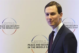  Cố vấn Nhà Trắng Jared Kushner tại Hội nghị an ninh và hòa bình Trung Đông ở Vacsava, Ba Lan, ngày 14/2/2019. (Ảnh: AFP/ TTXVN)