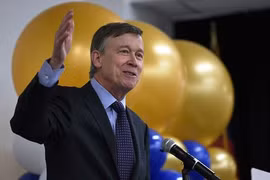 Cựu Thống đốc bang Colorado của Mỹ, ông John Hickenlooper. (Nguồn: Columbus News Team)