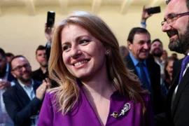 Nhà hoạt động chống tham nhũng Zuzana Caputova. (Nguồn: Reuters)