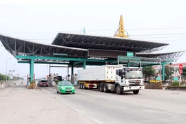 Trạm BOT Mỹ Lộc-Nam Định. (Ảnh: Văn Đạt/TTXVN)