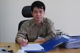 Ông Nguyễn Văn Thiệu, Phó Giám đốc nhà máy Đạm Than Ninh Bình (Ảnh: Đức Duy/Vietnam+)